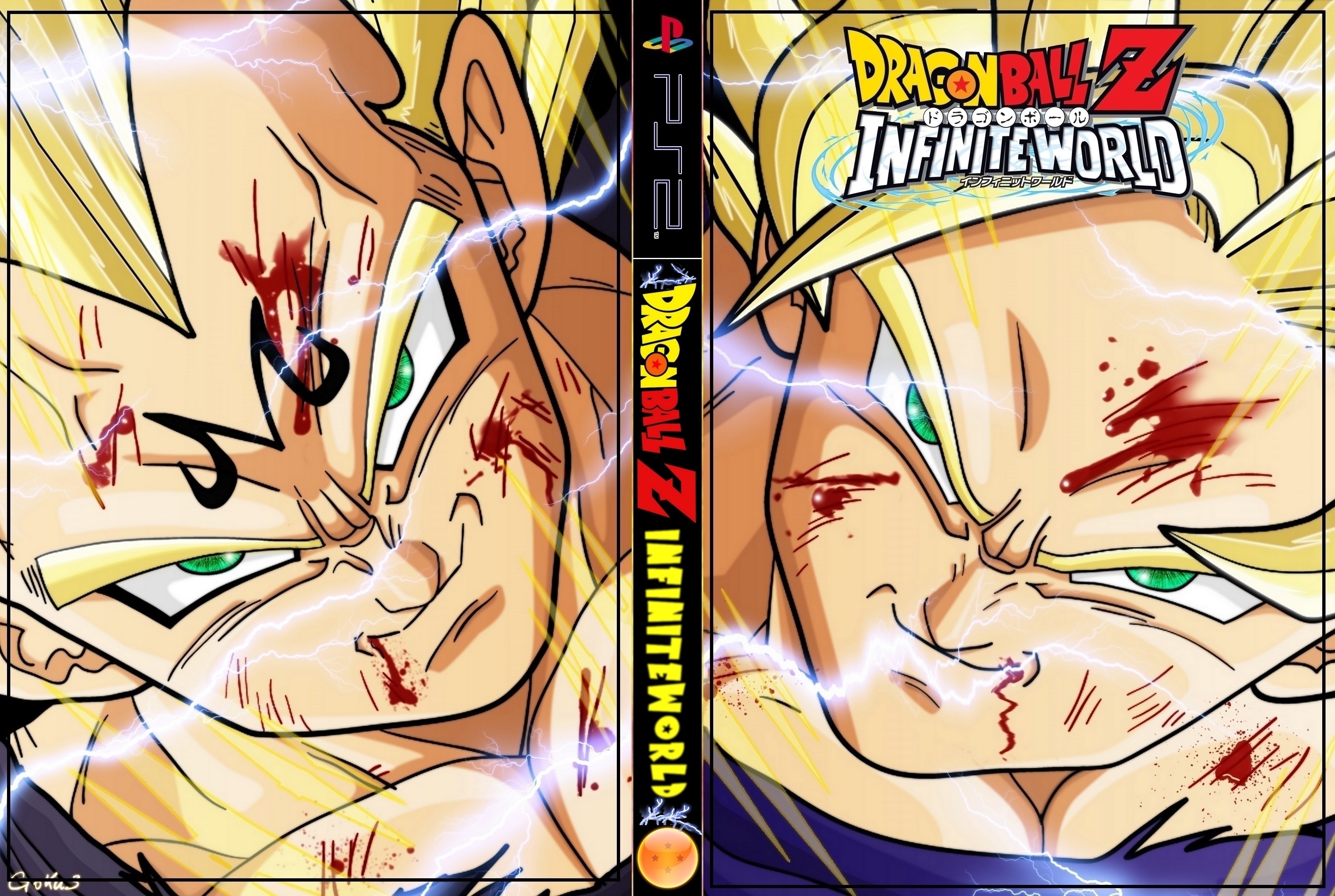 Dragon Ball Z Infinite World box cover