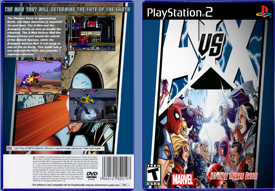 Avengers vs X-Men(Unfinished) box cover
