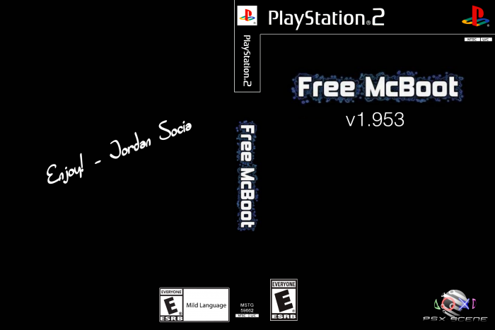 FMCB v1.953 (Free Mcboot) box art cover