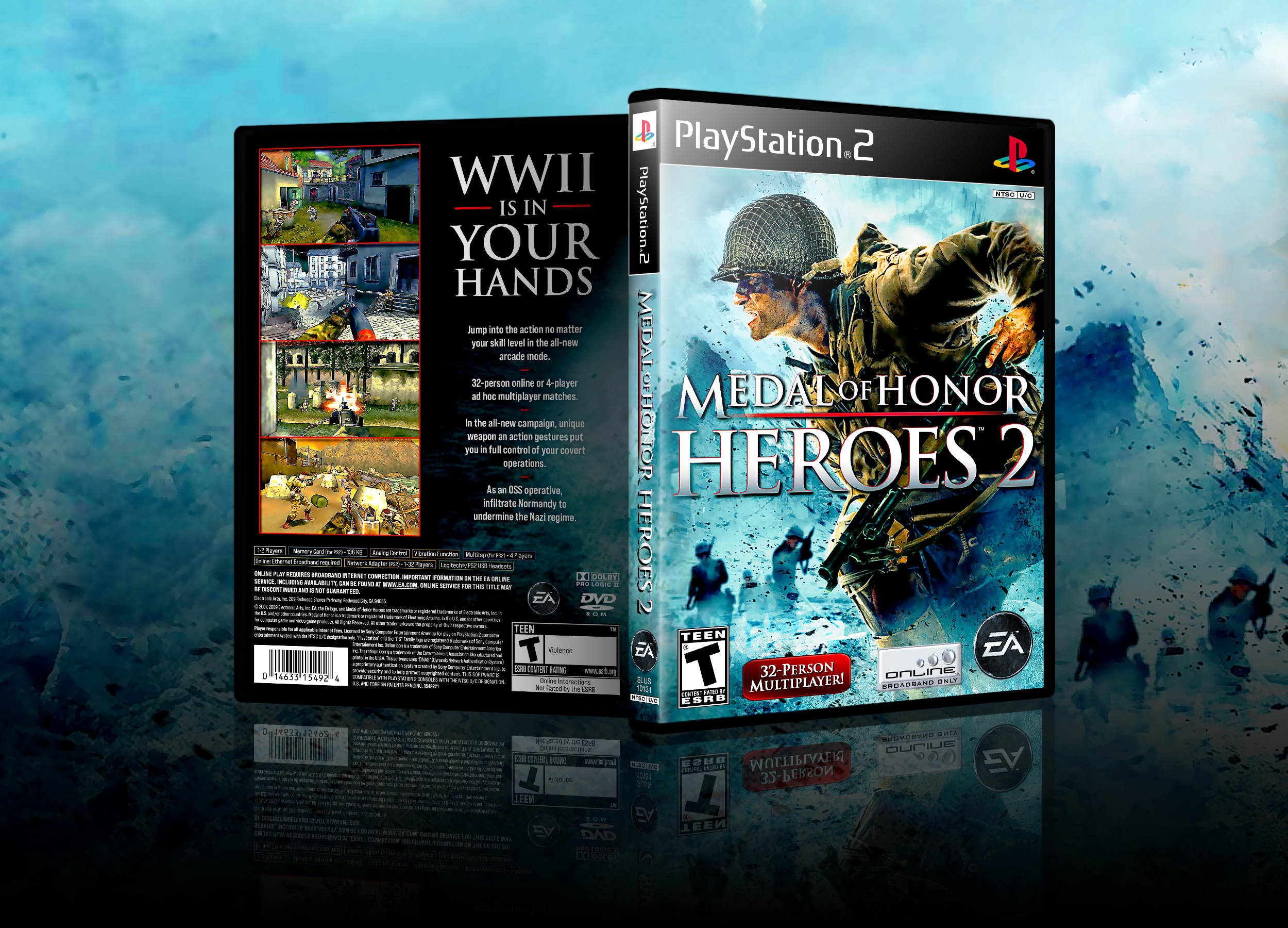 Medal of Honor: Heroes 2 box cover