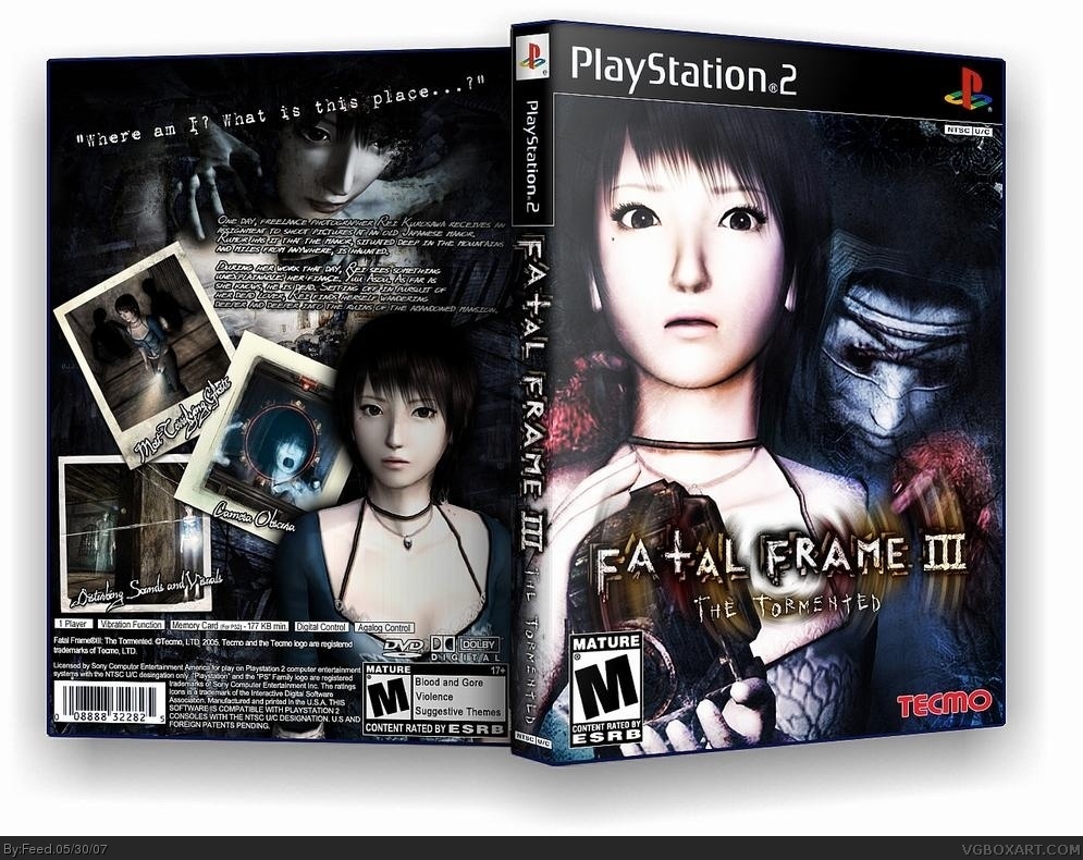 Fatal Frame III: The Tormented box cover