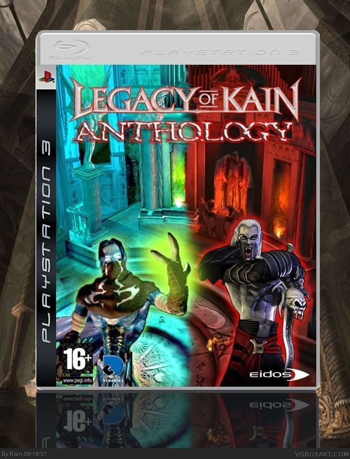 Legacy of kain Anthology box cover