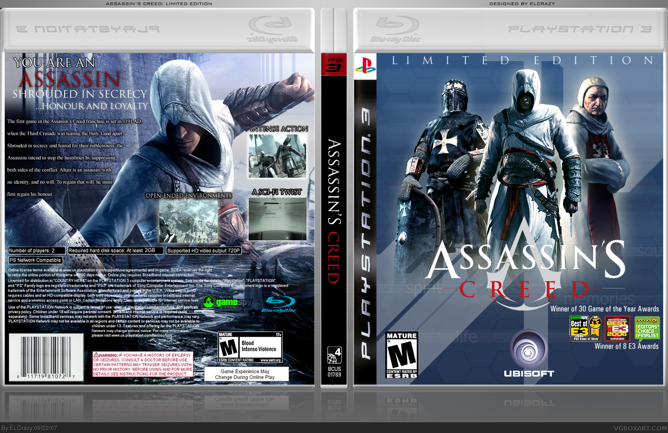 Assassin's Creed Limited Edition box cover