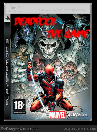 Deadpool box cover