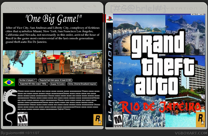 Grand Theft Auto: Rio de Janeiro 2.0 box art cover