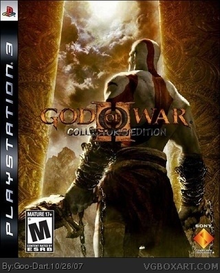 God of War II Limited Collector's Edition box cover