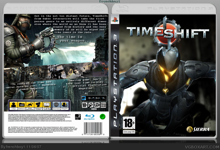 Timeshift box art cover