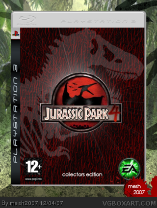Jurassic Park 4 box cover