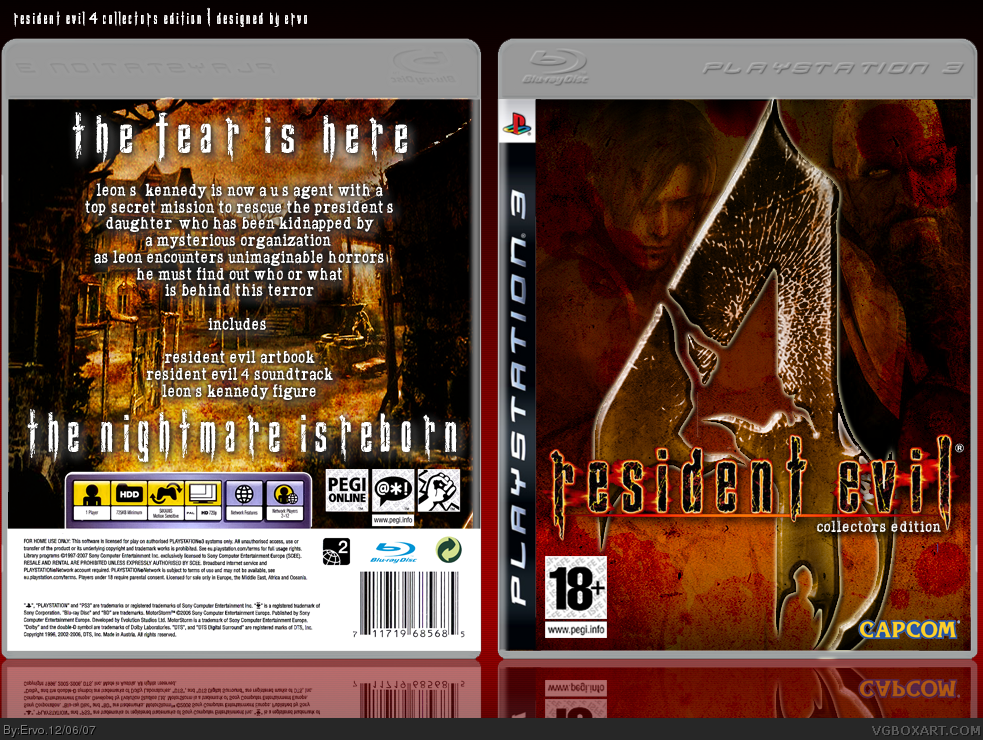 Resident Evil 4 Collectors Edition box cover