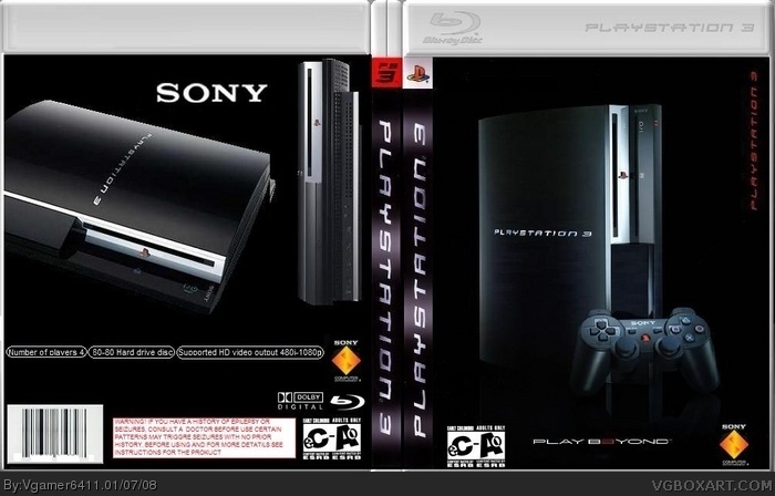 Playstation 3 box art cover