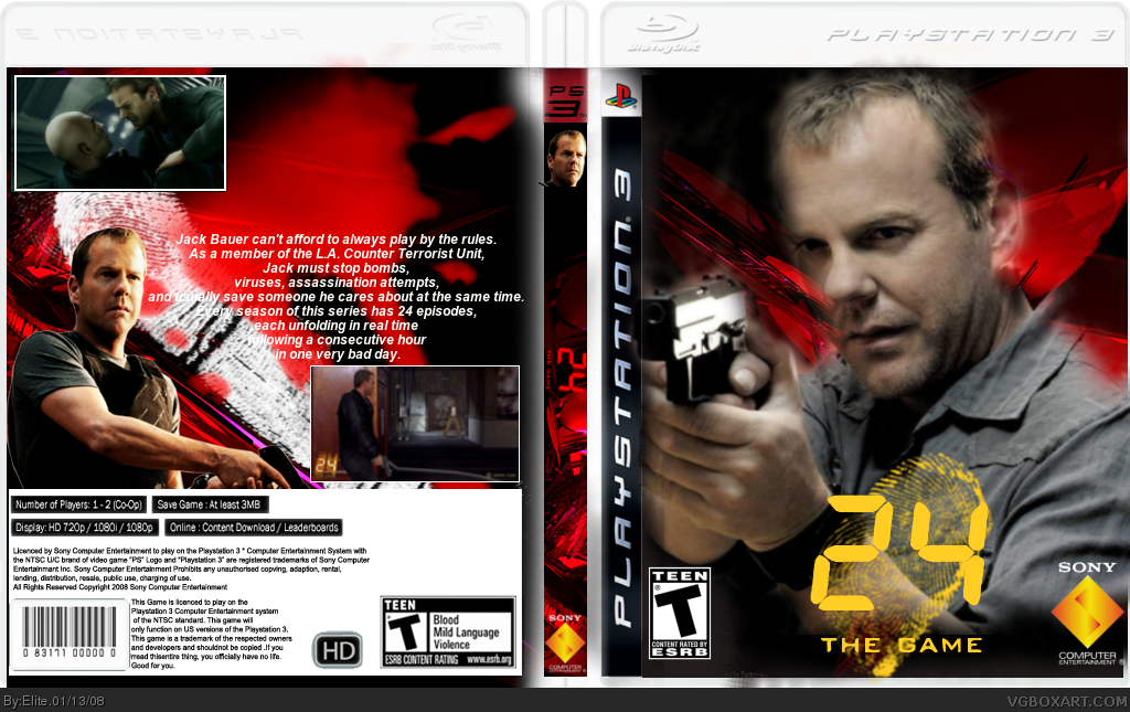 24: The Game box cover