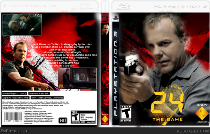 24: The Game box art cover