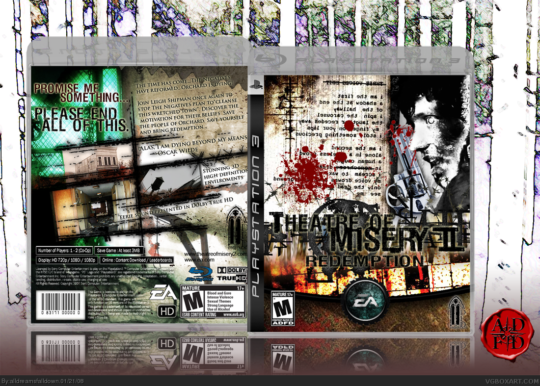 Theatre of Misery II: Redemption box cover