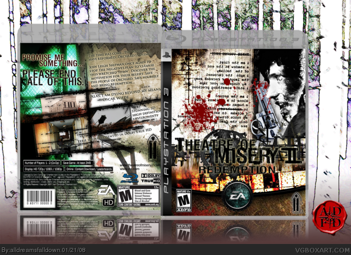 Theatre of Misery II: Redemption box art cover