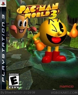 Pacman World 3 box cover
