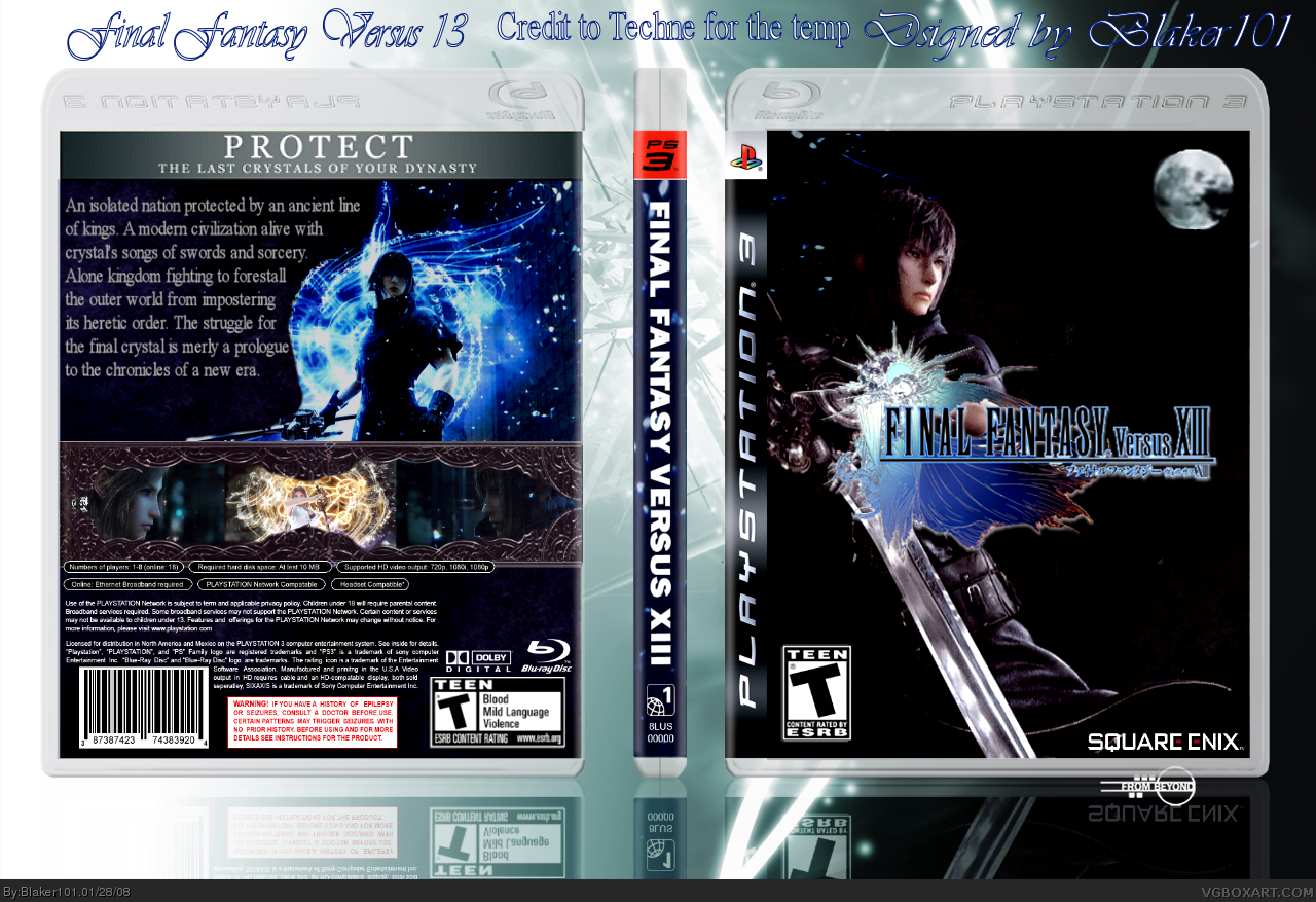 Final Fantasy Versus XIII box cover