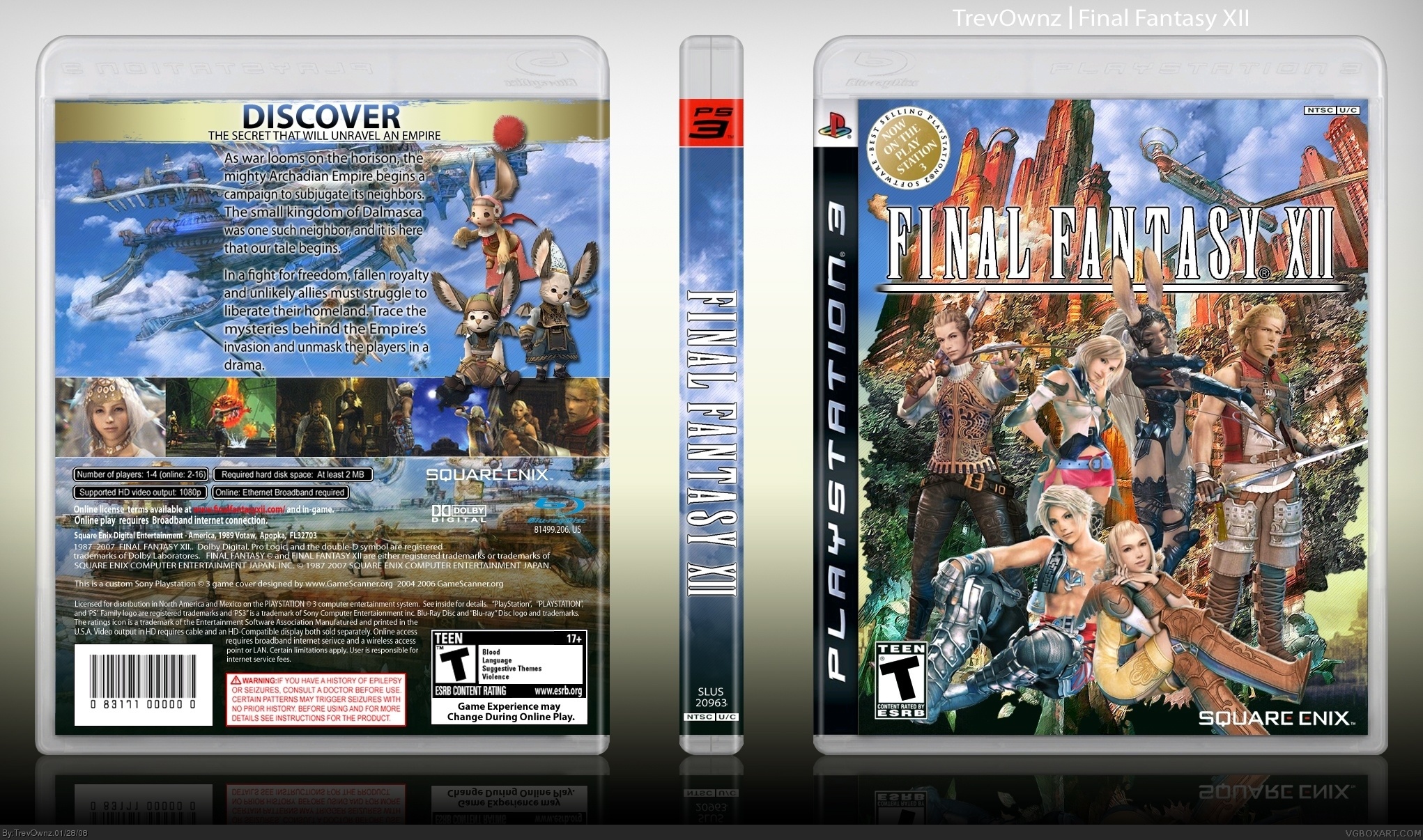 Final Fantasy XII box cover