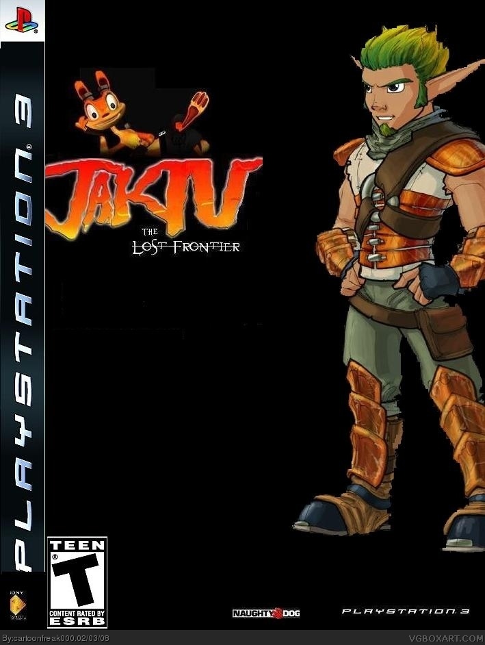 Jak and Daxter The Lost Frontier box cover