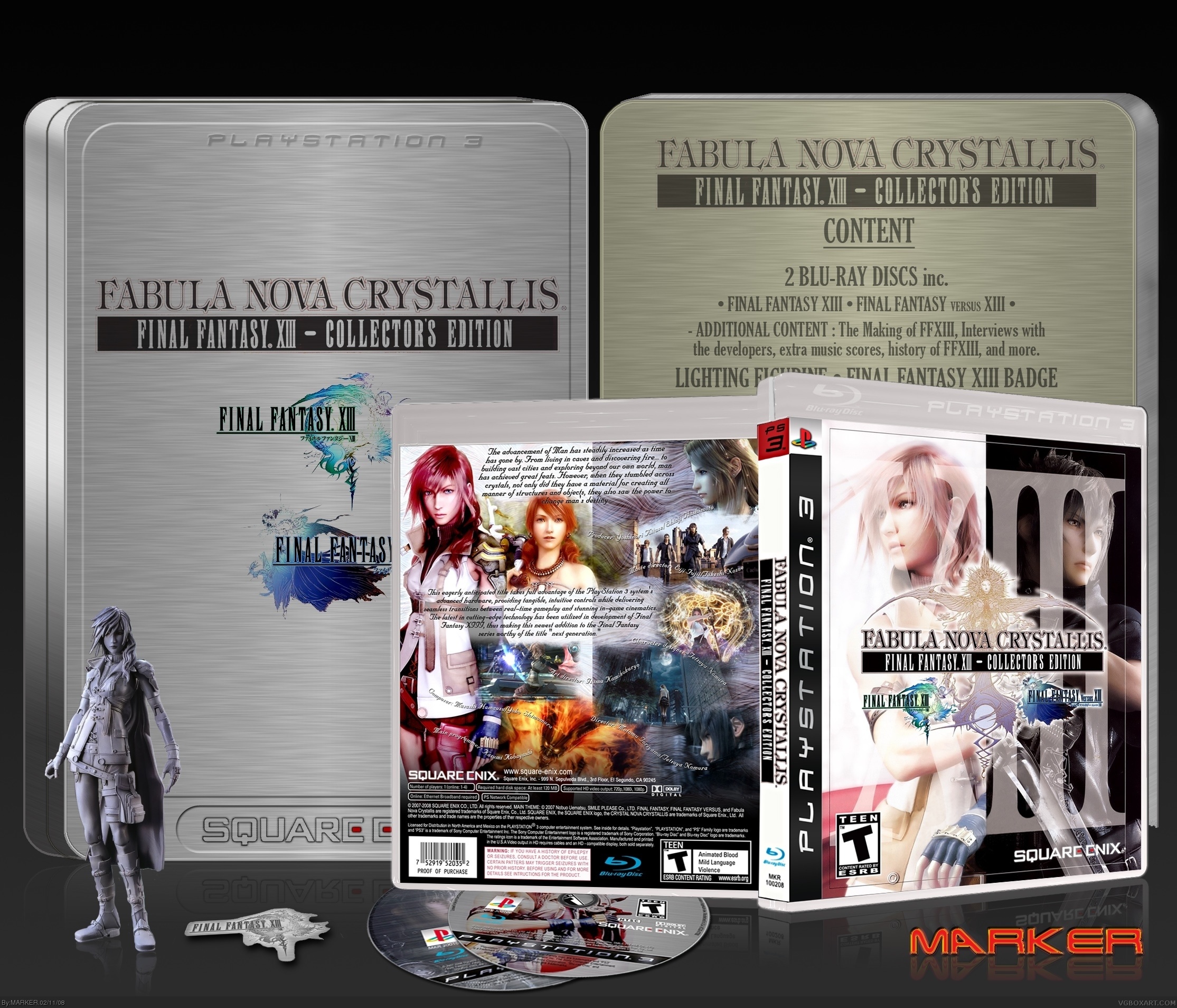 Final Fantasy XIII Collector's Edition box cover