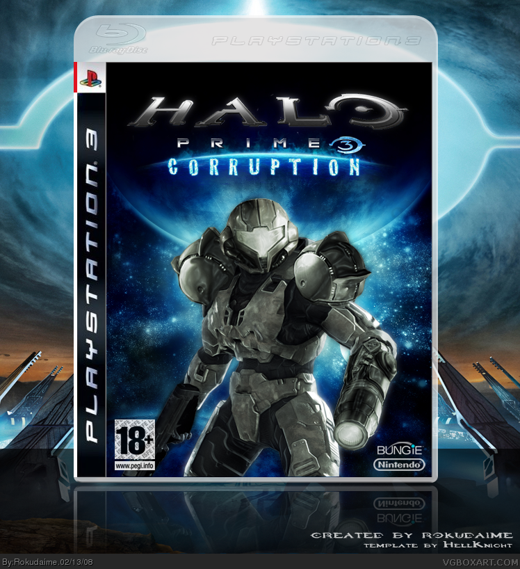 Halo Prime 3: Corruption box cover