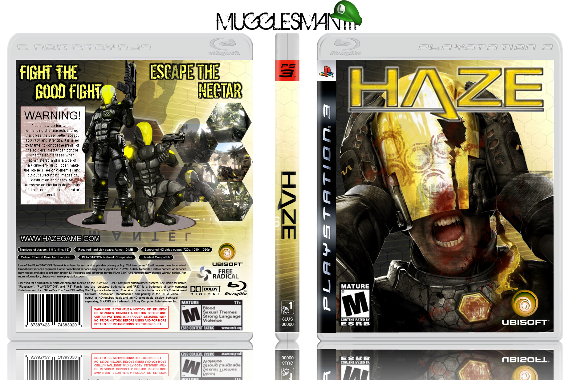 HAZE box cover