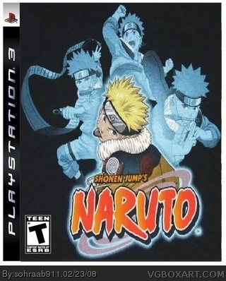 Naruto box cover