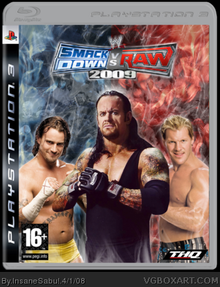 WWE Smackdown! vs. RAW 2009 box art cover