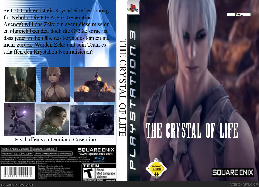 The Crystal Of Life Europe box cover