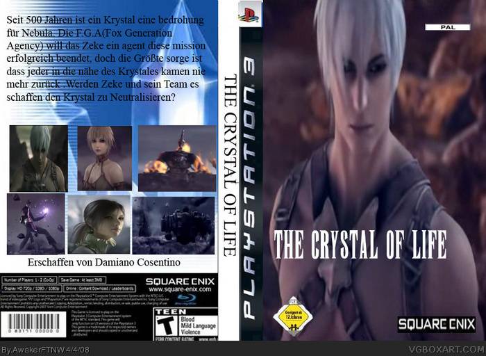 The Crystal Of Life Europe box art cover