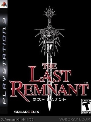 The Last Remnant (PS3) box cover