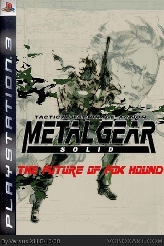 Metal Gear Solid : The Future Of Fox Hound box cover