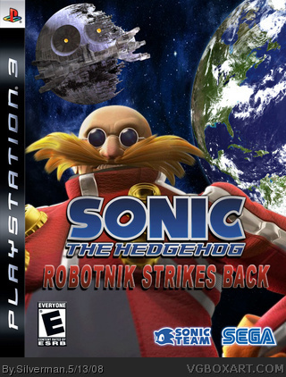 Sonic The Hedgehog: Robotnik Strikes Back box cover