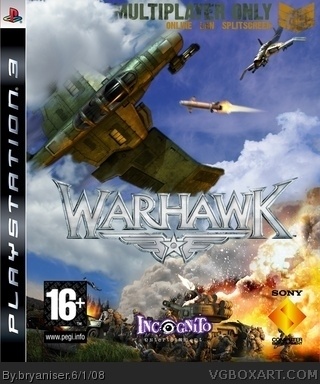 Warhawk box art cover