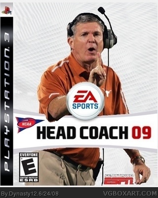 NCAA Head Coach 09 box cover