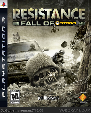 Resistance: Fall of Storm box art cover