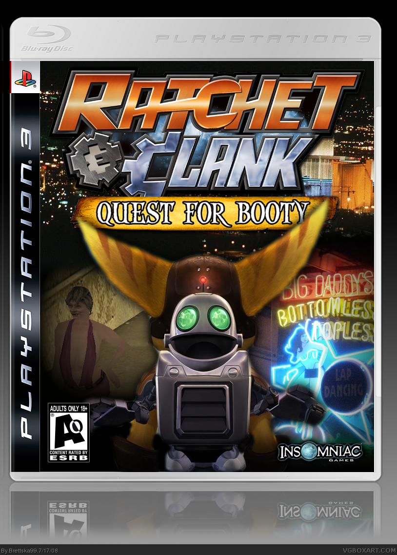 Ratchet & Clank: Quest for Booty box cover