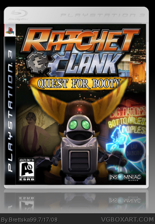 Ratchet & Clank: Quest for Booty box art cover