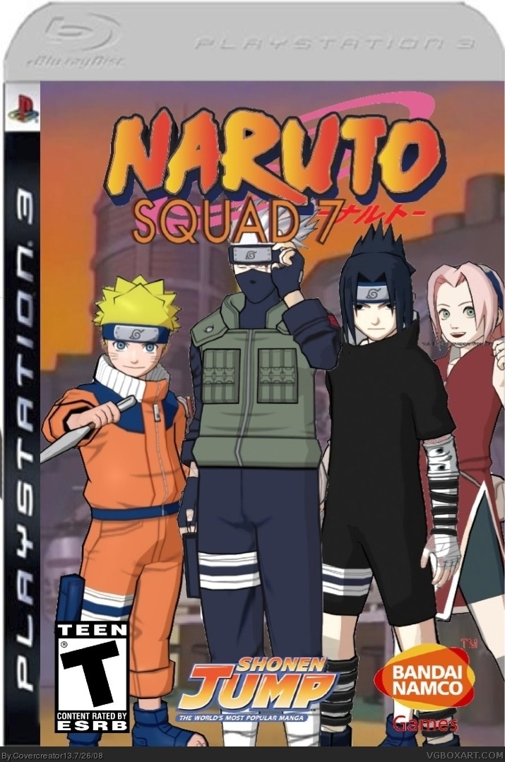 Naruto Squad 7 box cover