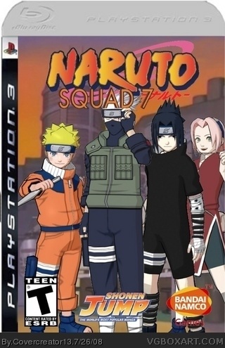 Naruto Squad 7 box art cover