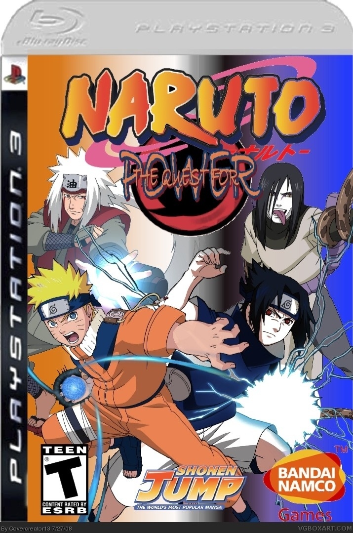 Naruto Quest for Power box cover