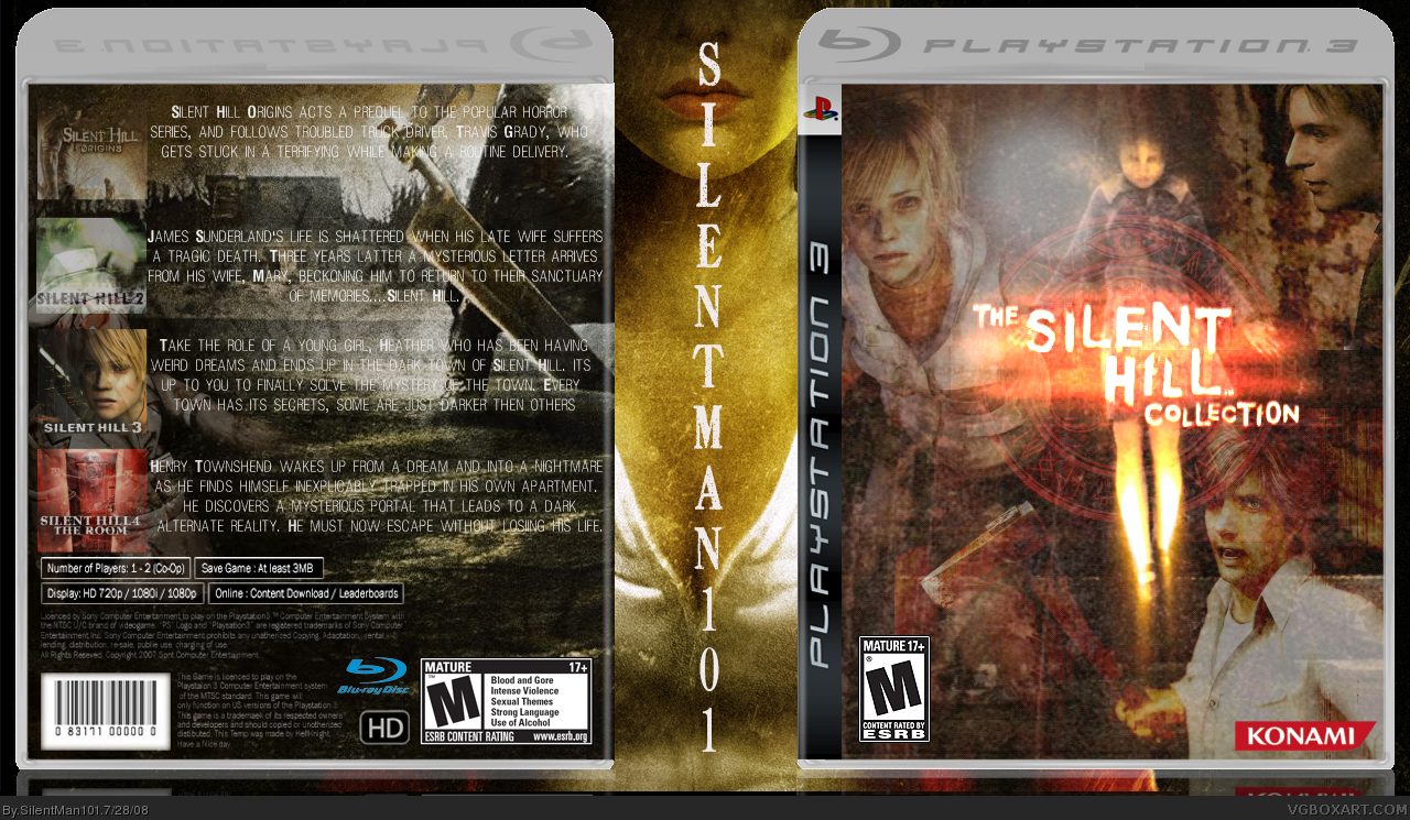 Silent Hill Collection box cover