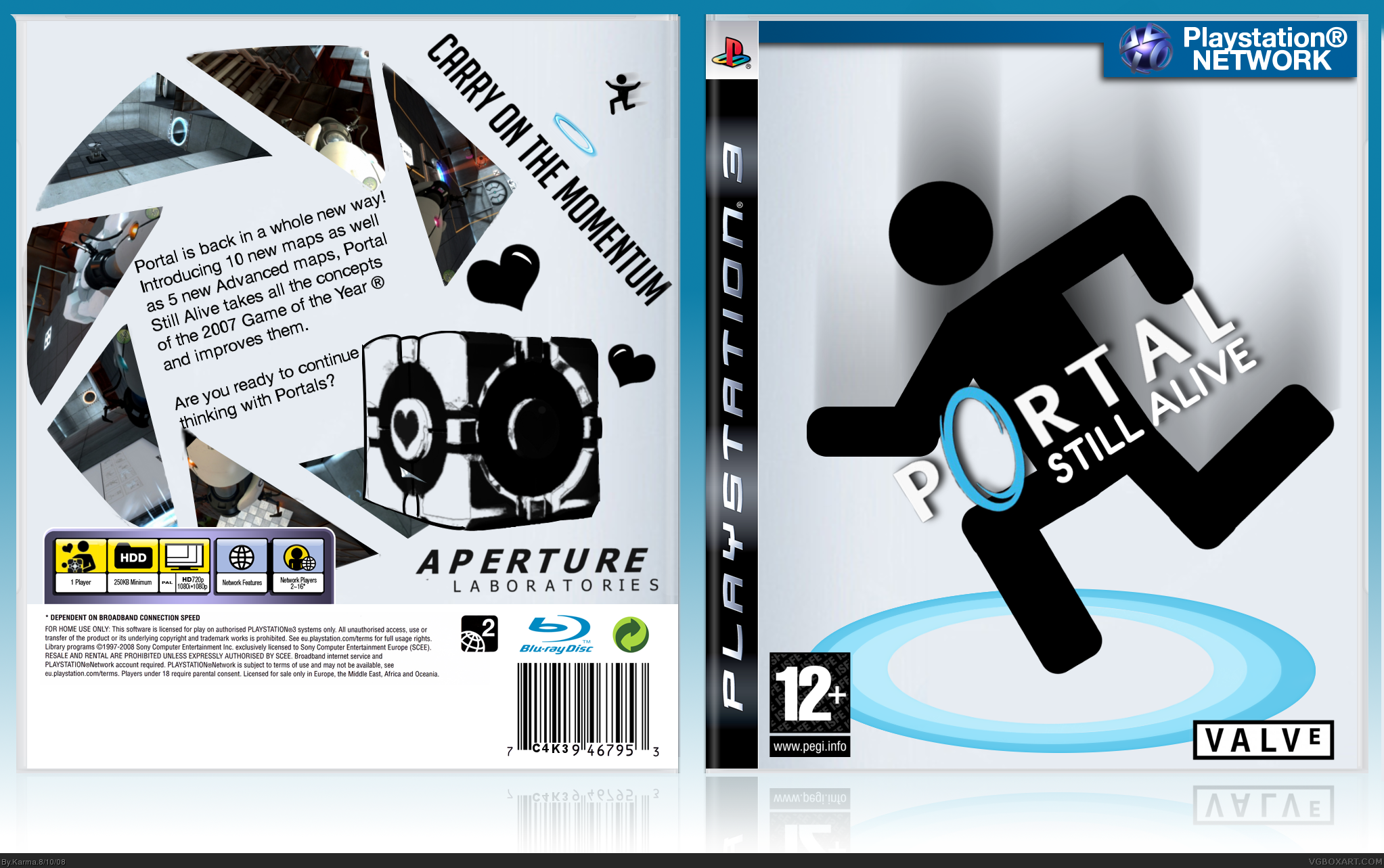 Portal: Still Alive (PlayStation Network) box cover
