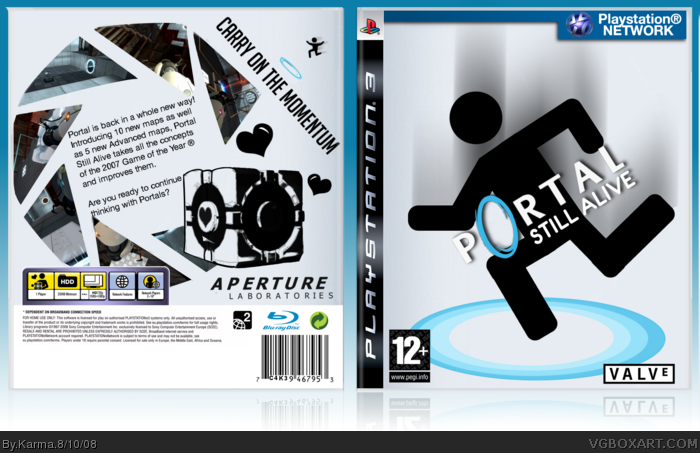 Portal: Still Alive (PlayStation Network) box art cover