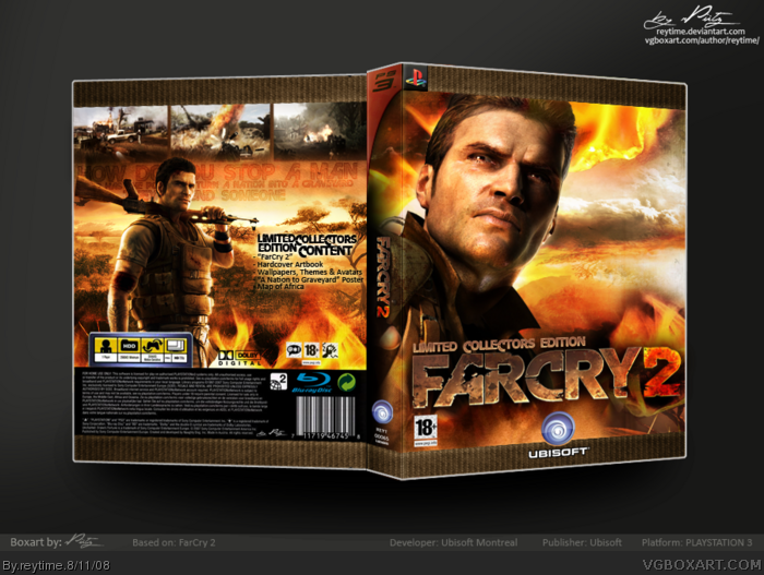 FarCry 2 Collectors Edition box art cover