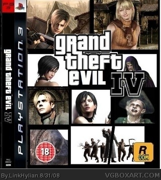 Grand Theft Evil IV box cover