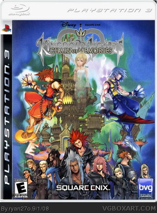 Kingdom Hearts: Chain of Memories box cover