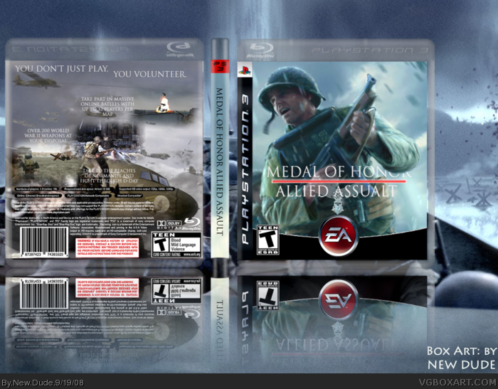 Medal of Honor Allied Assault box art cover