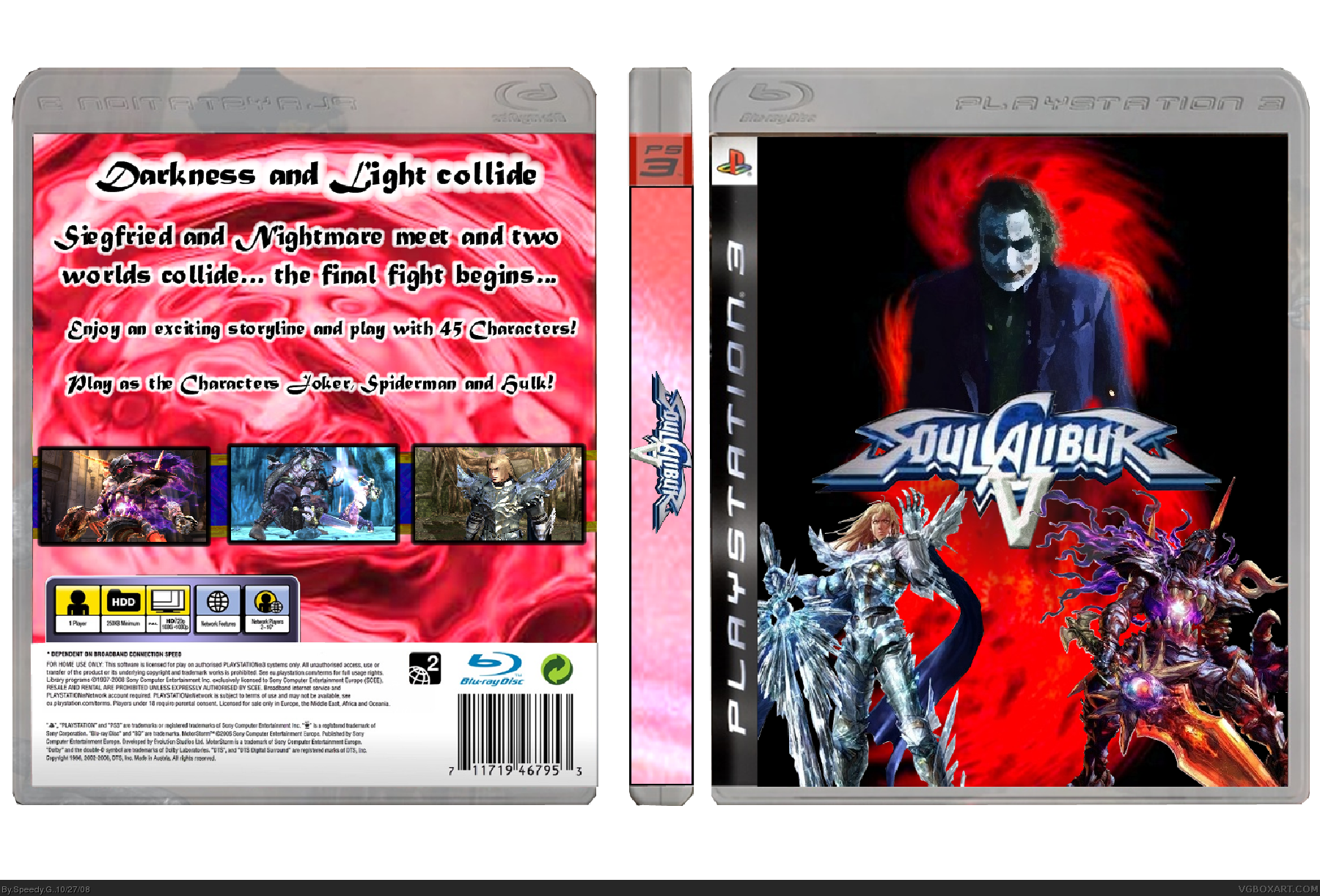 Soul Calibur V box cover