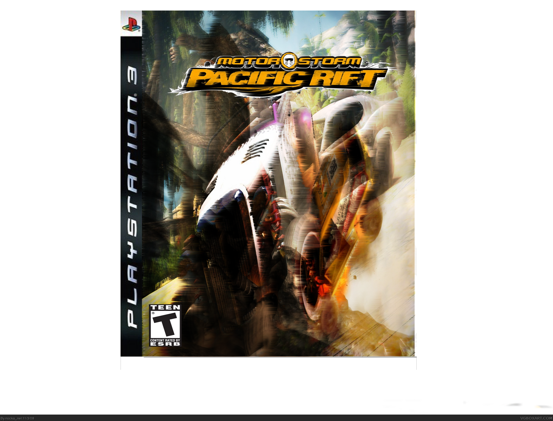 MotorStorm: Pacific Rift box cover