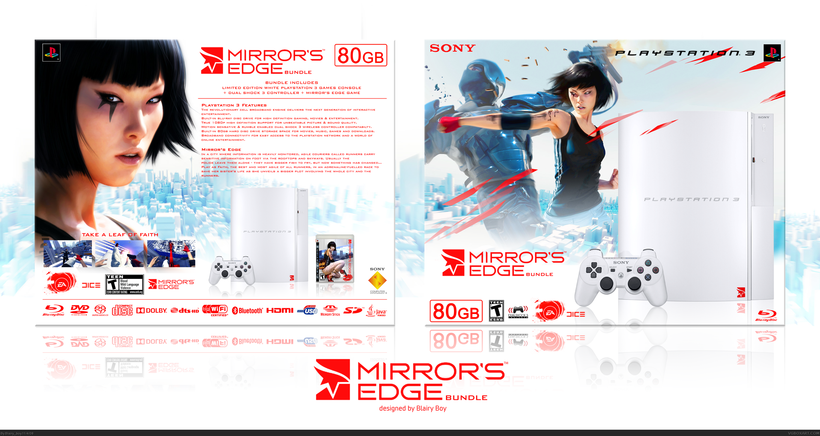 Mirror's Edge Bundle Pack box cover